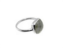 Srebrny pierścionek labradoryt  VERONA - YES