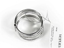 Srebrny pierścionek obrączki  VERONA - YES