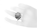 Srebrny podwójny pierścionek  VERONA - YES