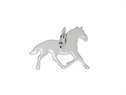 Zawieszka srebrny koń  VERONA - YES