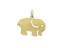 Zawieszka złoty słoń  VERONA - YES