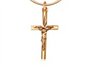 Złoty łańcuszek z krzyżykiem  VERONA - YES