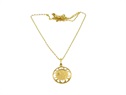 Złoty łańcuszek z medalikiem Anioł  VERONA - YES
