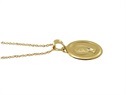 Złoty łańcuszek z medalikiem madonna  VERONA - YES