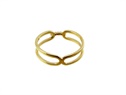 Złoty pierścionek ażurowy  VERONA - YES