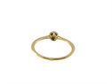 Złoty pierścionek diamenty 0,08 ct  VERONA - YES