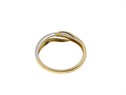 Złoty pierścionek z brylantem  VERONA - YES