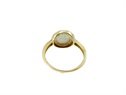 Złoty pierścionek z opalem australijskim  VERONA - YES