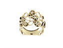 Złoty pierścionek z szafirami  VERONA - YES