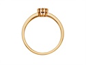 Złoty pierścionek z szafirem  VERONA - YES