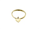 Złoty pierścionek złote serce Amelia  VERONA - YES