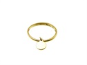 Złoty pierścionek złoty krążek Amelia  VERONA - YES