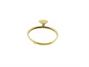 Złoty pierścionek złoty krążek Amelia  VERONA - YES