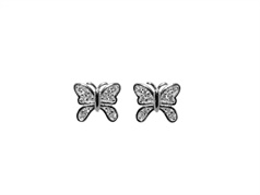 Kolczyki motylki z cyrkoniami  VERONA - YES