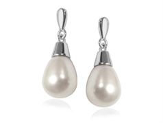 Srebrne kolczyki z perłami Biwa  VERONA - YES