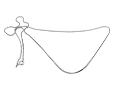 Srebrny łańcuszek splot spiga kłos 1,5 mm  VERONA - YES