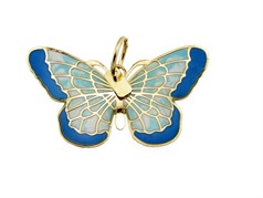 Zawieszka błękitny motyl  VERONA - YES