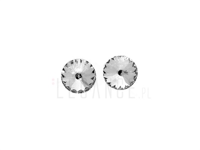 Kolczyki cyrkonia kryształowa 8 mm  VERONA - YES