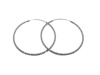 Zdjęcie Srebrne kolczyki koła diamentowane
