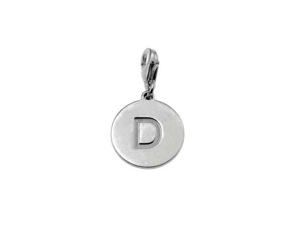Zdjęcie Charms literka D na kółku