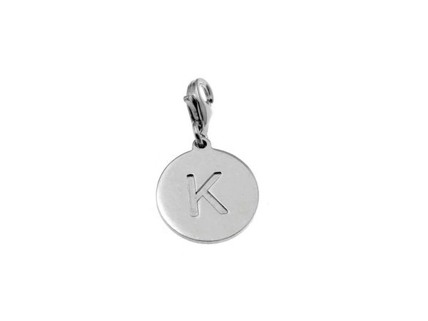 Zdjęcie Charms literka K na kółku