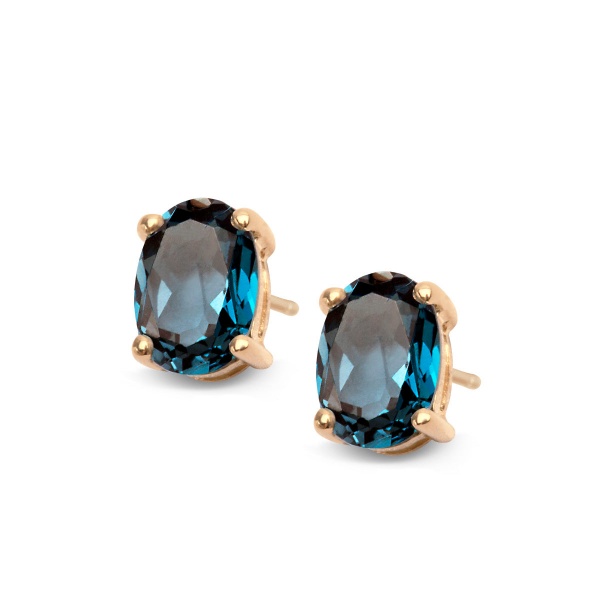 Zdjęcie Kolczyki Topaz London Blue