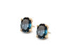 Zdjęcie Komplet złoty Topaz London Blue