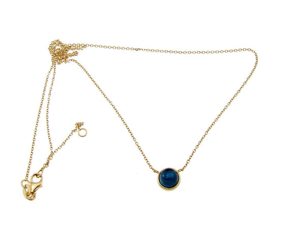 Zdjęcie Naszyjnik z topazem London Blue