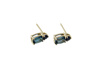 Zdjęcie Kolczyki London blue topaz i szafiry