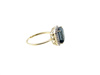 Zdjęcie Złoty pierścionek Topaz London Blue