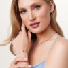 Zdjęcie Bransoletka srebrna blaszki