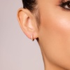 Zdjęcie Pozłacane kółeczka z cyrkoniami 1,3 cm